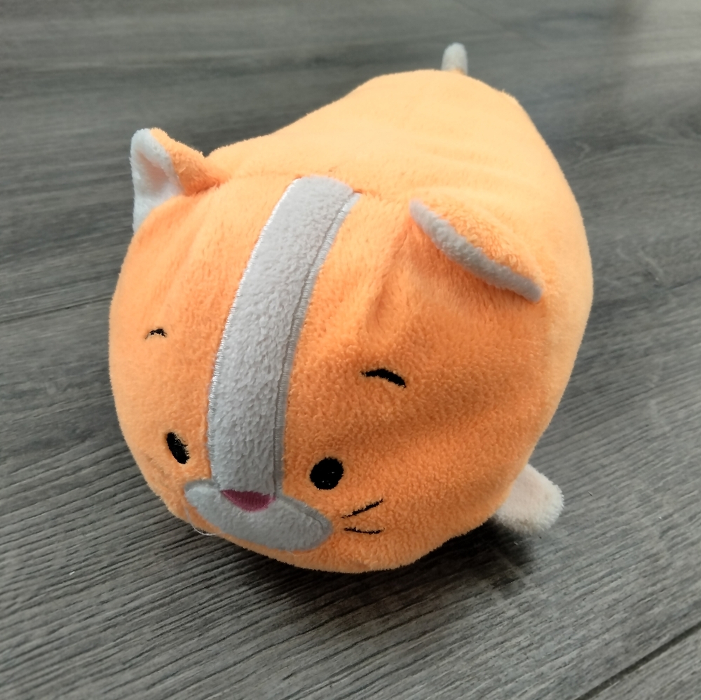 Bun Bun Stacking Orange Cat Plush 8” Stuffed Animal Plushie